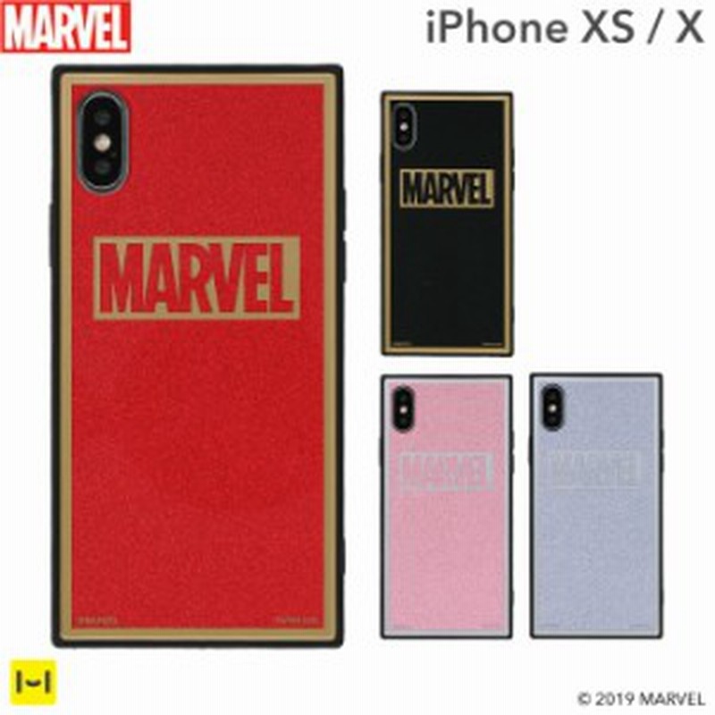 Iphone Xs ケース Iphone X ケース スクエア Marvel マーベル ロゴ 背面ガラス Tile アイフォンx スマホケース メール便 送料無料 通販 Lineポイント最大1 0 Get Lineショッピング