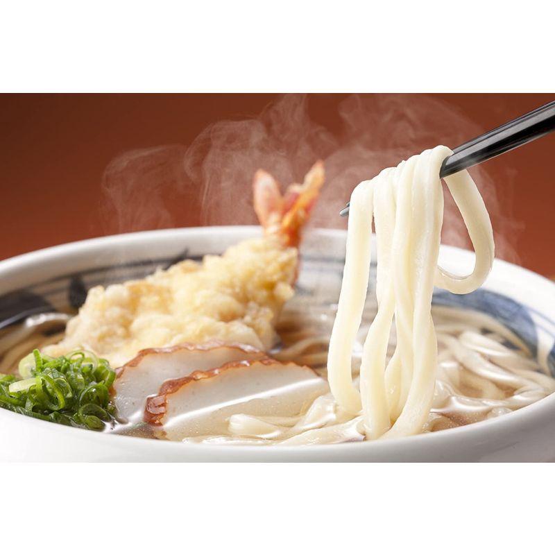 岡坂商店 本場讃岐うどん 「二番」 半生うどんセット18-27食分(300g×9袋・めんつゆ付)(SU-30)お中元・お歳暮・ギフト・お土産