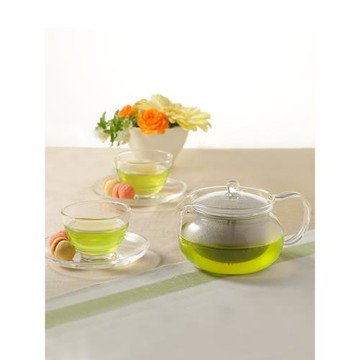 HARIO日式玻璃茶壺單壺家用花茶壺茶具泡茶壺茶水分離沖茶壺套裝