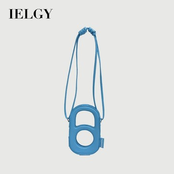 IELGY鏤空手機包時尚凹造型流行斜跨包女