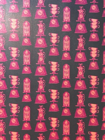 設計紙 餐櫃 粉紅色