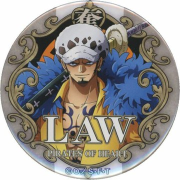 特拉法爾加・羅航海王One Piece業徽章第24彈WORLD麥稈店限定