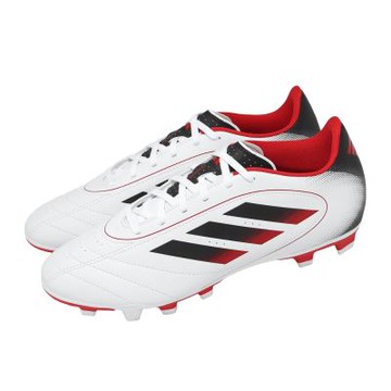 adidas 愛迪達 足球釘鞋 Goletto IX FG/MG 男鞋 白 黑 紅 硬地 人工草皮 抓地 IH5863
