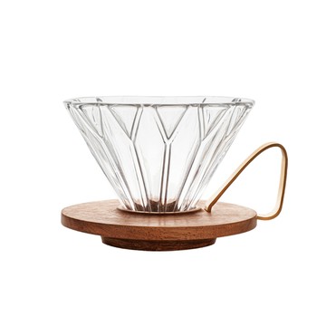 【zeroHero】菱鏡胡桃木濾杯(含黃銅手柄)