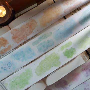 暈染集 打底膠帶暈染色塊 PET 和紙膠帶