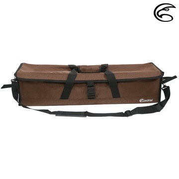 ADISI 萬用工具箱(可折疊收納) AS15250 / 咖啡 (彈扣式營柱適用)