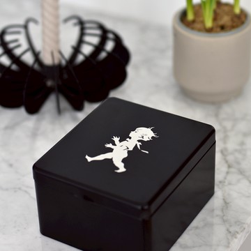 瑞典 Solstickan 茶包收納盒 兩色 - 黑