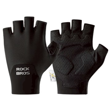 ROCKBROS 洛克兄弟 XRD科技半指手套  1套  XL  闇黑色