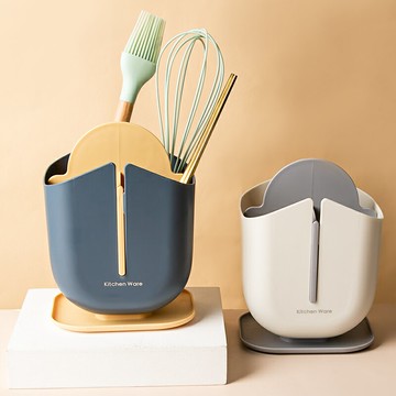 分格筷子桶置物架瀝水筷子籠餐具收納簍家用筷子筒【不二雜貨】