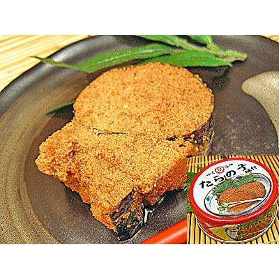 越前ふくいの懐かしい味　たらの子　缶詰　小　８個入り　鱈の子(たらのこ)を醤油ベースで甘から味付