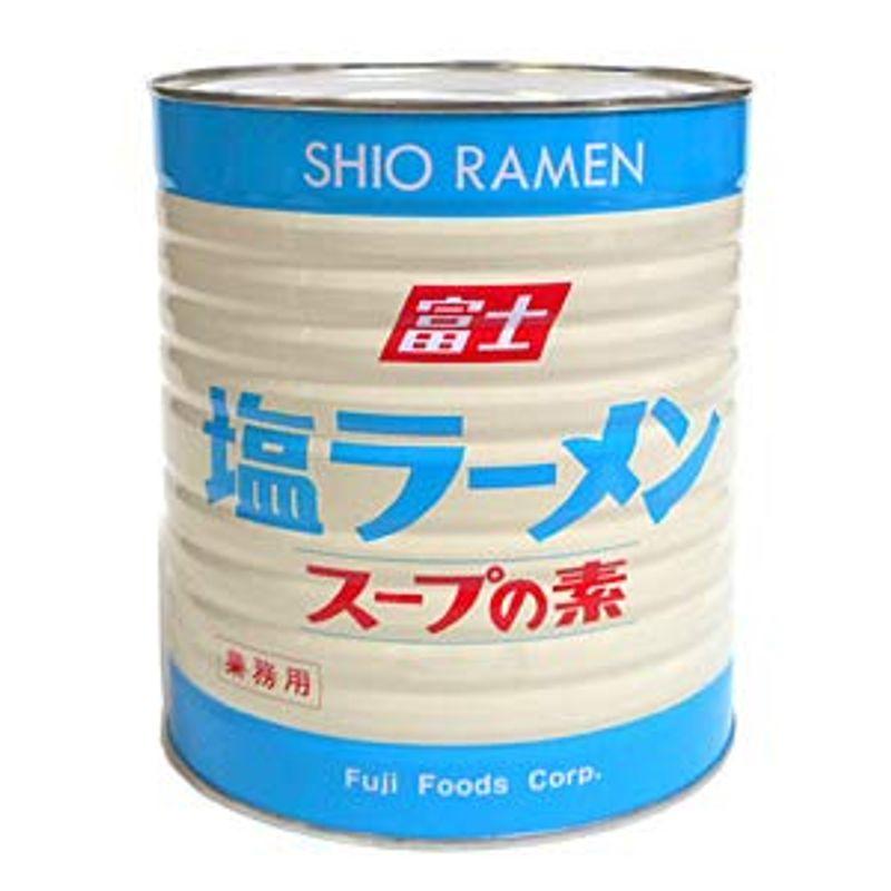 富士食品工業株式会社 富士 塩ラーメン スープの素 １号缶 ３．１Ｋｇ ×6個