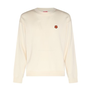 Kenzo - Cream White Cotton Sweatshirt