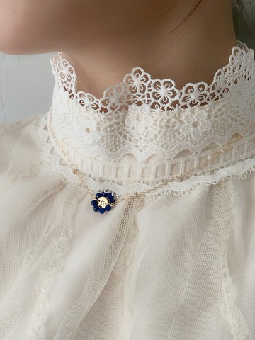 【客製化禮物】心中有你 客製化字母青金石 珍珠 粉澳寶天然項鍊