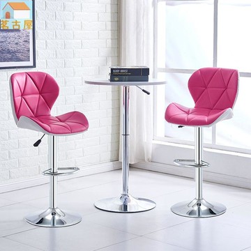 吧臺椅時尚創意酒吧椅家用靠背高腳椅子升降吧凳美容美甲凳高腳凳高腳椅工作椅中島椅電腦椅吧臺椅吧臺椅吧檯椅