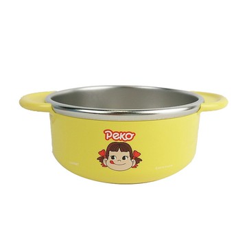 【震撼精品百貨】不二家牛奶妹 Peko 日本 不二家 牛奶妹 PEKO 304不鏽鋼碗*04693 震撼日式精品百貨