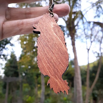 手工木作創意鑰匙圈  博美 B