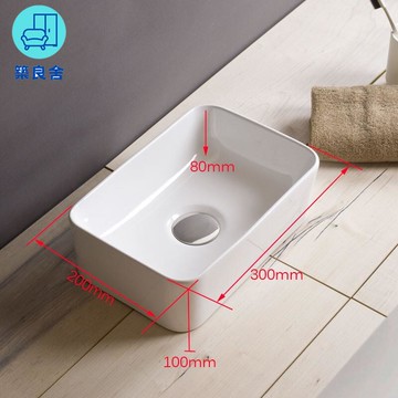 免運 附發票 陶瓷盆 洗手盆 臺面盆 掛墻小尺寸 小戶型洗手盆迷你臺上盆小號洗臉盆衛生間兒童小尺寸洗面池寬30長全店工廠現貨直銷 售後保障 全館八折 5zz