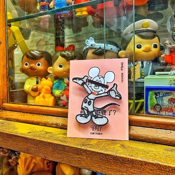 Mickey 砍掉重練 刺繡襟章