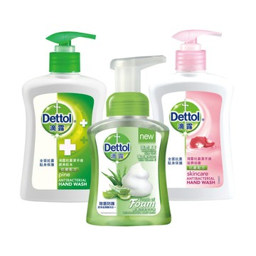 Dettol滴露 抗菌潔手液(滋潤倍護/經典松木/滋潤蘆薈泡沫)洗手乳 250ml