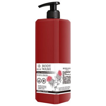【REESE】紅花水潤保濕沐浴乳1000ml-20瓶入