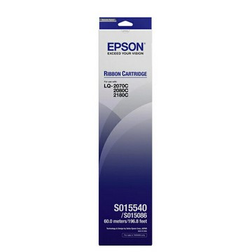 【文具通】EPSON 愛普生 原廠 色帶 S015540 黑色 LQ-2170C 2080C 2180C 2190C E1060048【APP滿額下單10%點數(單一帳號最高5000點)】1/31止