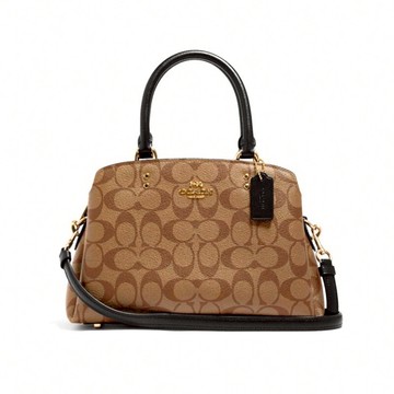 COACH 女士中號戴妃包手提單肩斜跨包 斜背包PVC 91494(預購)  ~【 購物節優惠 ★ 菲尼斯 國際精品 3折起 】  女神手袋