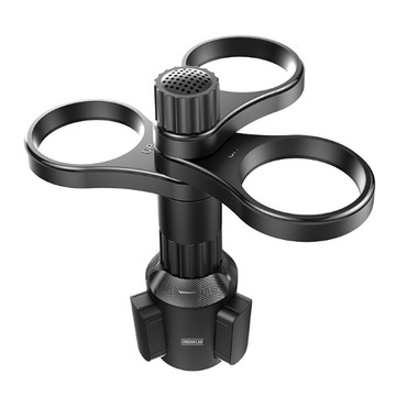 URBAN CAR 車用 3合1 旋轉杯架  黑色  1個