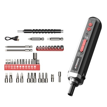 螺絲起子 ARIDOO 多功能電動螺絲刀 7.8VF充電式電磨機 家用維修工具套裝 小型電鑽起子機 扭力強 台灣現貨