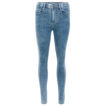 超彈九分窄管丹寧-淺藍(女265189570)