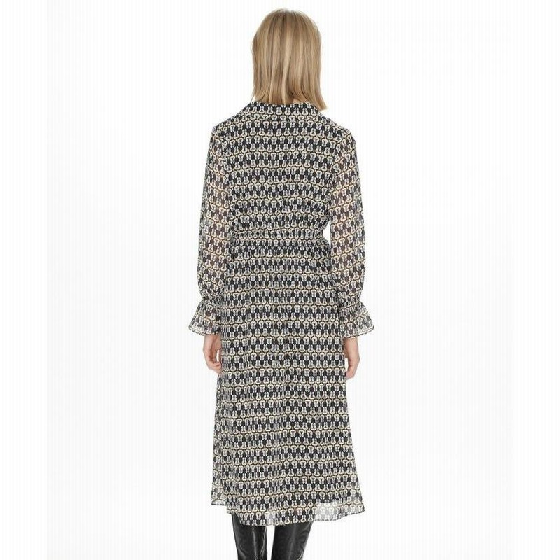 グレースコンチネンタル】ギタープリントワンピース | LINEブランド  