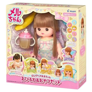 PILOT 百樂 長髮小奈娃娃午睡零食組  混和顏色  1個