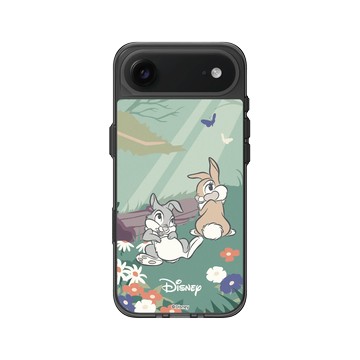 iPhone Air Clear (相機按鈕) 酷墨灰 - 迪士尼-經典系列 Disney Classics - 小鹿斑比 - 桑普與邦妮