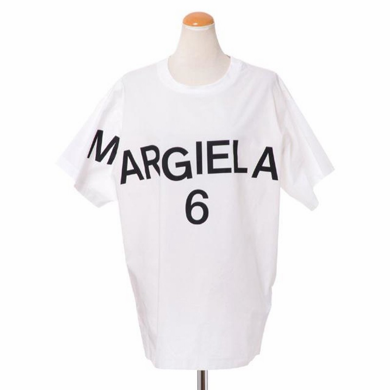 MM6 MaisonMargiela 半袖Tシャツ サテンワンピース ひざ丈ワンピース
