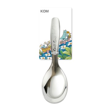 KOM - 聯名款316不鏽鋼童趣兒童匙-Guji-Guji (一入)