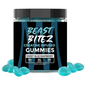 運動一水肌痠軟糖健身新式軟糖Creatine Gummies -藍山