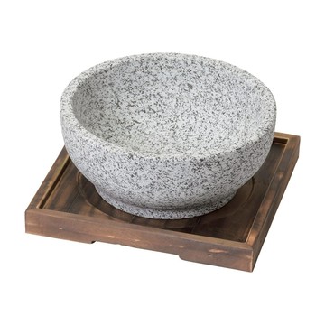 PEARL LIFE 珍珠金屬 Hanjikkiya系列 石燒拌飯鍋 附底座  16cm  白色  1個