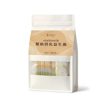 順暢益生菌 271控醣 sinbiotik幫助消化益生菌30包x1袋(健康維持 素食 無添加糖)