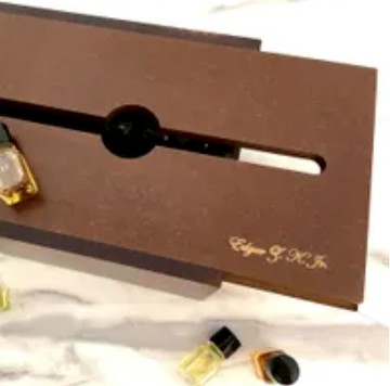 鑽石雕刻｜36香氣咖啡木盒限定 (結帳時於填寫資料內的「訂單備註」留下：1：刻字內容 2：字體樣式)