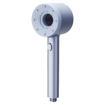 ANTIAN 手持過濾除雜質減氯美膚增壓蓮蓬頭/浴室節水花灑/洗澡淋浴噴頭  1個  星空銀