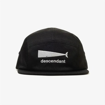 AirRoom正品現貨 2026SS DESCENDANT CACHALOT 5PANEL 刺繡 鯨魚 五分割帽 帽子