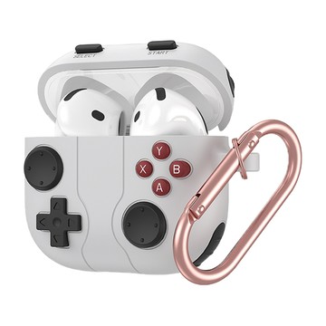 AirPods Pro 2 保護殼/套 爾本 AirPods Pro 2代藍牙耳機 電動遊戲機矽膠保護套 暖灰