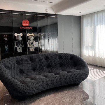 寫意空間貝殼 沙發 弧形網紅款雙人三人 意式  客廳  輕奢 藝術 小戶型  沙發 [DD0328001]