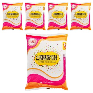 台糖 精製特砂  1000g  5包