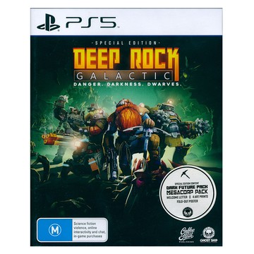 PlayStation PS5 深岩銀河：特別版 Deep Rock Galactic Special Edition 中英日文澳洲版  單一商品
