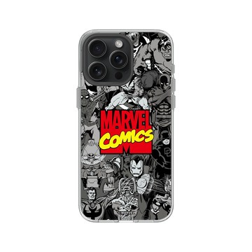 iPhone 15 Pro Max Clear 透明 - 迪士尼-漫威 Marvel - 漫威英雄-漫畫標誌