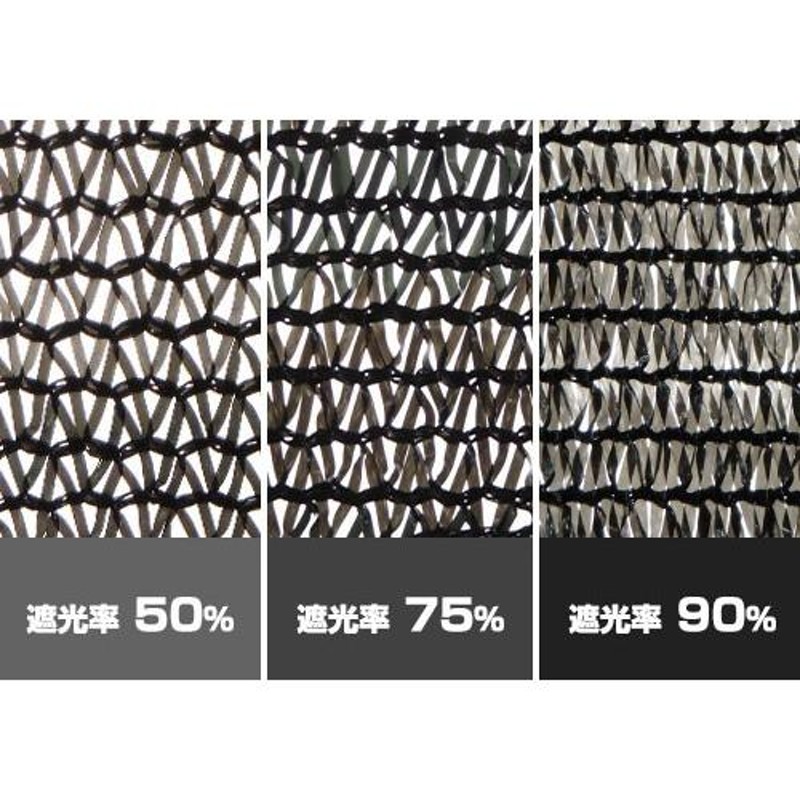 ロール式 遮光ネット 6m×50m 遮光率50% 厚手 白 [寒冷紗 ホワイト 農業