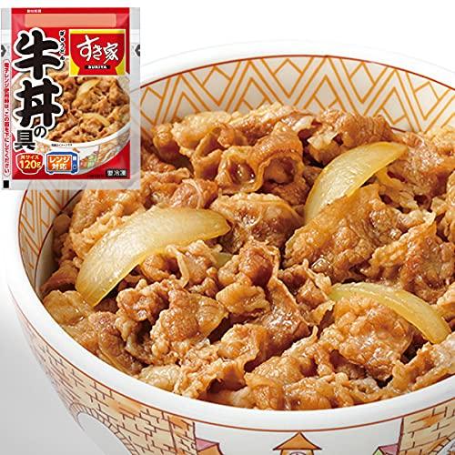 すき家 牛丼の具120g (10パック) 冷凍