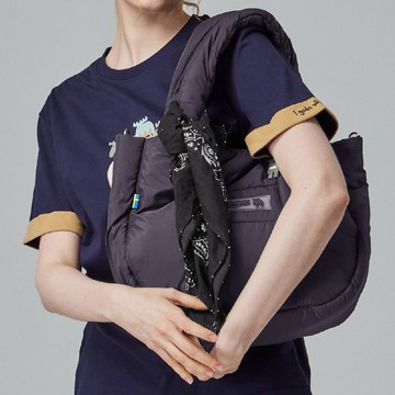 moz瑞典 駝鹿 Light 空氣 雲朵包(深灰)大