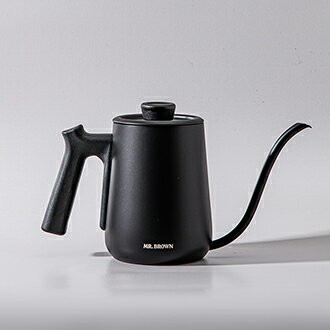 MR. BROWN 不鏽鋼手沖壺 (魔力黑) - 600ml
