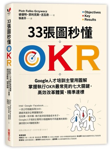 33張圖秒懂OKR：Google人才培訓主管用圖解掌握執行OKR最常見的七大關鍵，高效改革體[二手書_普通]